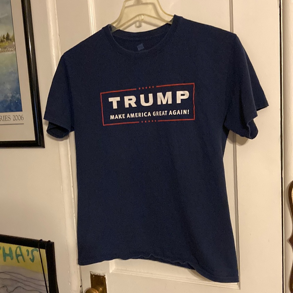 Trump t-shirt Hanes 100% cotton M
